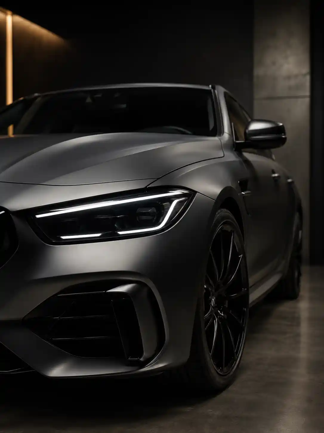 Car with XPEL Stealth satin PPF at Monarch West LA
